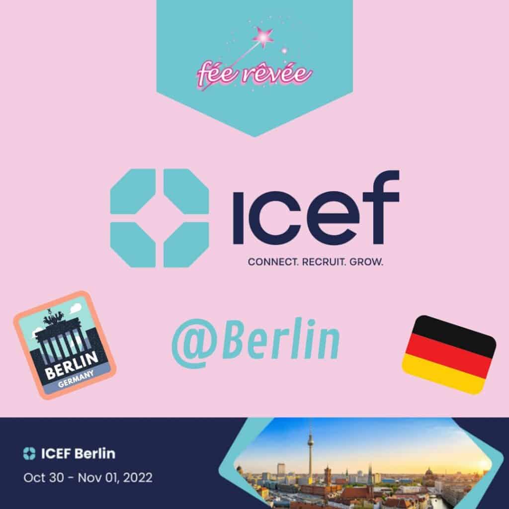 Conférence de ICEF à Berlin du 30 octobre au 1er novembre 2022