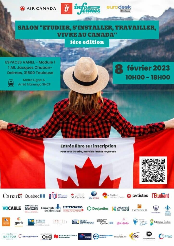 Rendez-vous au Forum de la Mobilité Internationale - Canada de Toulouse