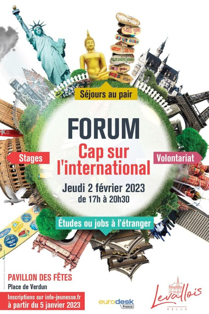Rendez-vous au Forum Cap sur l'International de Levallois-Perret