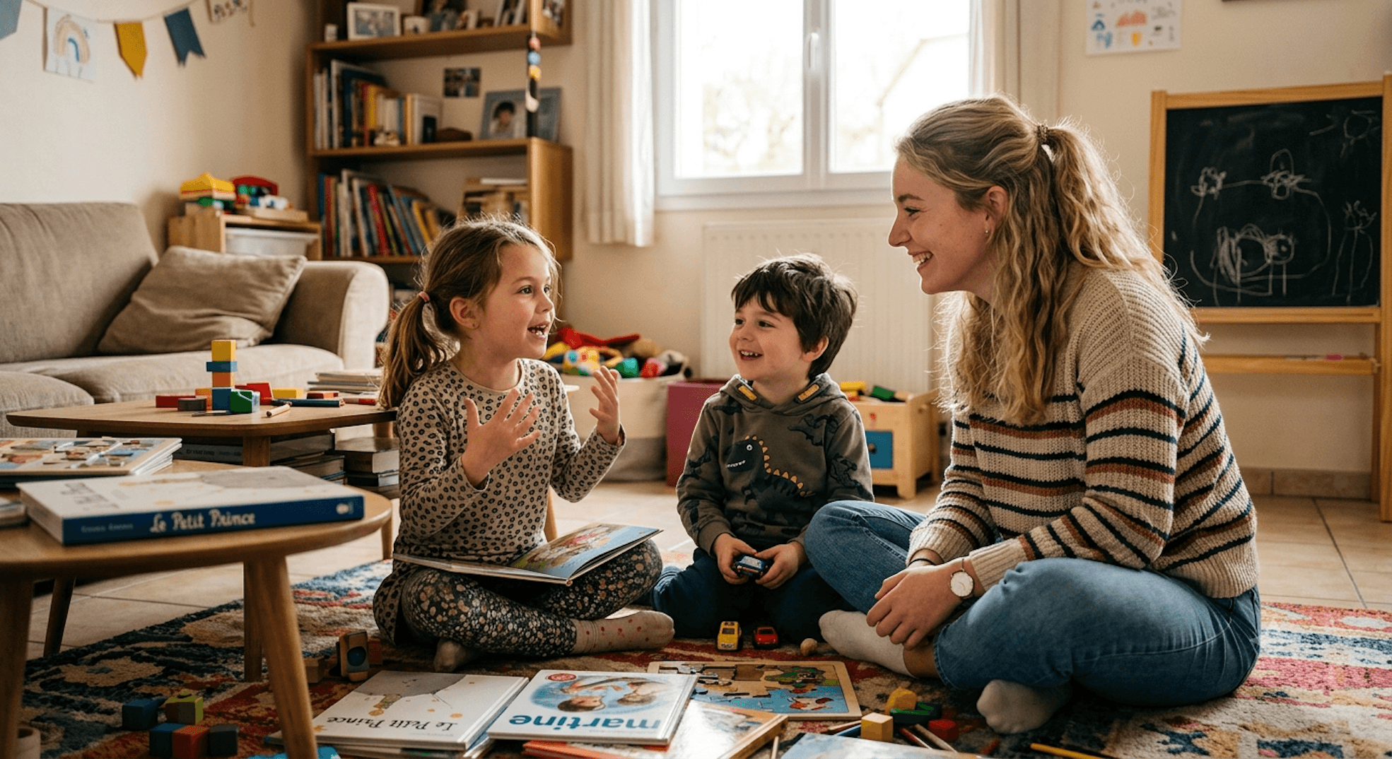 Fée rêvée pourquoi les enfants sont d'excellents profs de langues